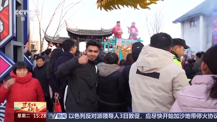 当外国人遇到春节 中国年原来这么美