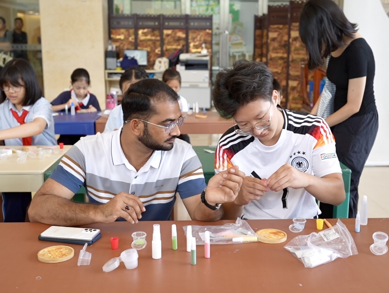 “上合有约 津彩非遗”2025国际青少年天津文旅行天津博物馆站活动圆满举办_fororder_14