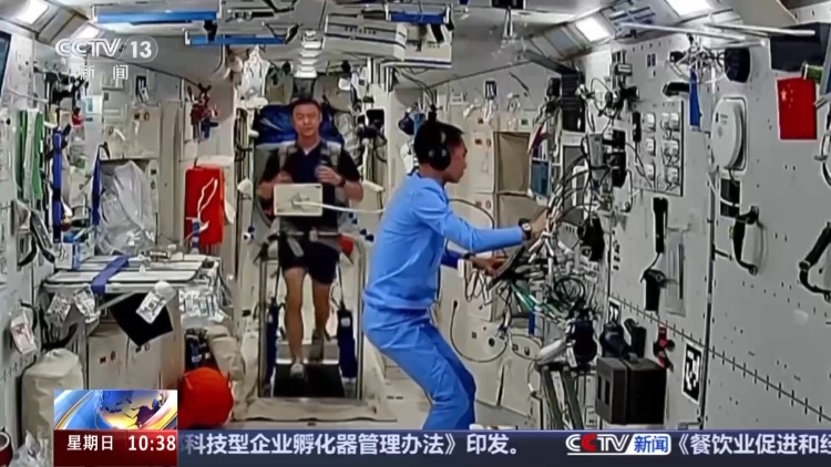 超声检查、微生物研究……“太空出差”乘组各项工作进展顺利