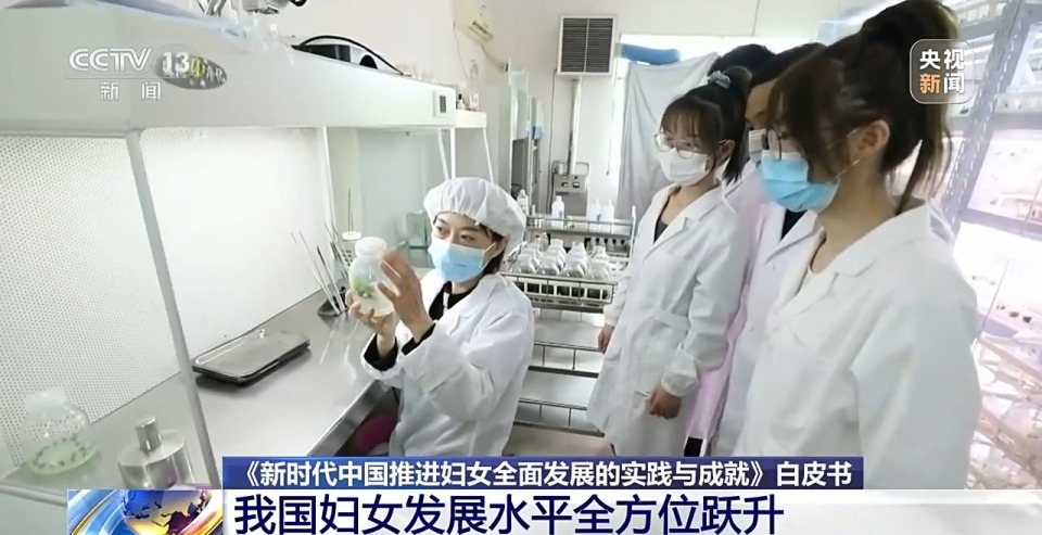 我国妇女发展水平全方位跃升 6.9亿多妇女迈入全面小康