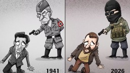 【Caricatura editorial】Operación de “estilo de ejecución”