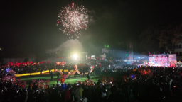 湖南新宁“崀山春晓”贺新年 尽显别样烟火气