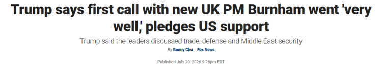 闪评｜伯纳姆组建新内阁 英国政策将转向何方？