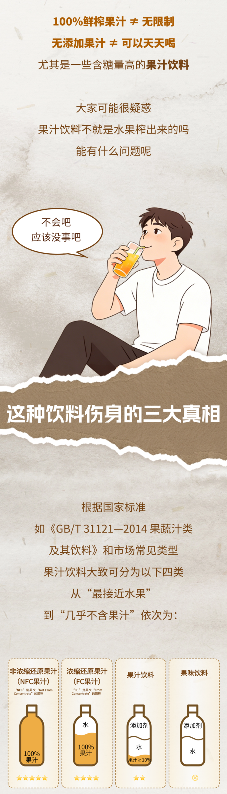 悄悄升高尿酸，血糖也失控？这种饮料，尽量少喝~ | 科普时间