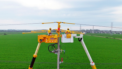 Huai’an, Jiangsu: Live-Line Operations Ensure Reliable Power Supply Amid Heatwave
