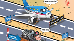 【Caricatura editorial】¿La política es dulce como la miel? ¡Para empresas estadounidenses es veneno!