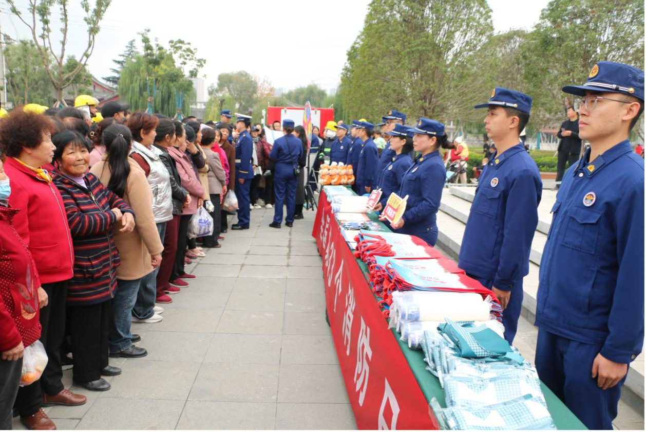 陇南成县举行2024年“119”消防宣传月启动仪式