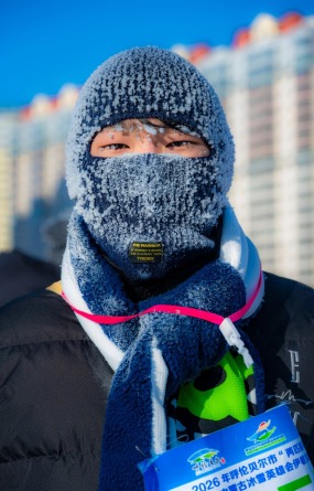 “我在呼伦贝尔过大年”系列：徒步挑战 燃动冬日