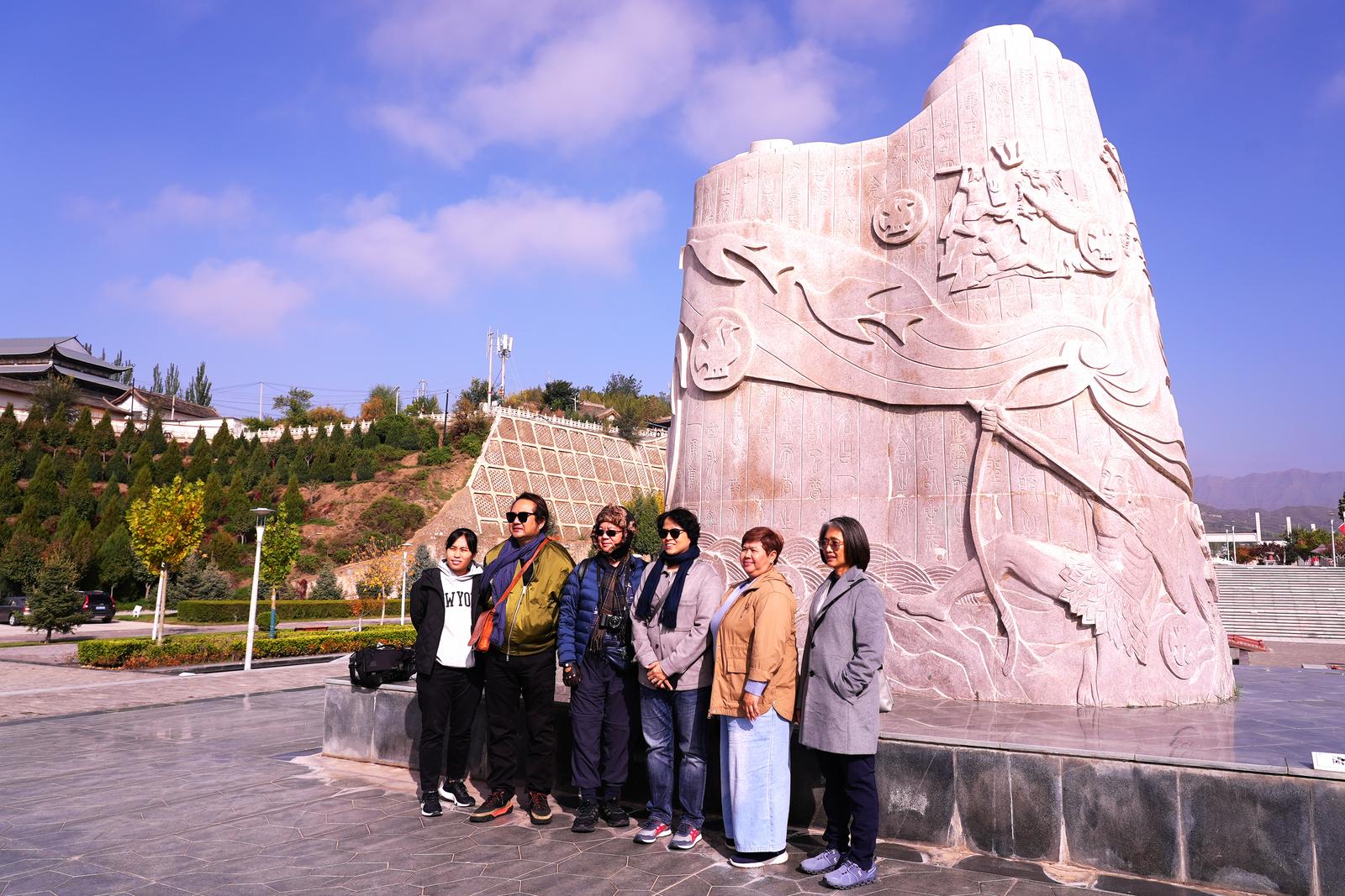 临夏：泰国媒体代表团到永靖开展访问交流活动
