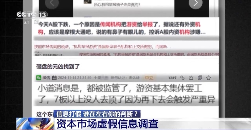 3·15信息打假丨谁在左右你的判断？资本市场虚假信息调查