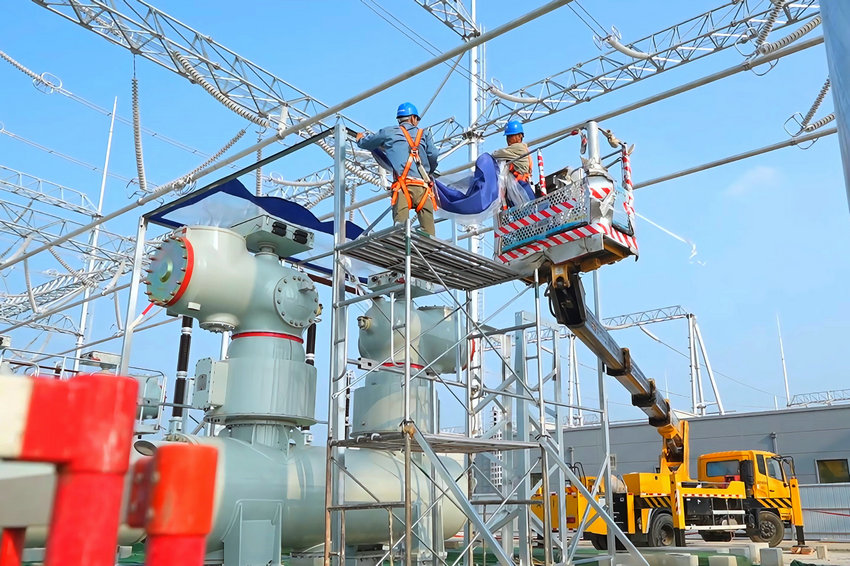 Henan Power Transmission & Transformation Co., Ltd. Pushes Ahead with Grid Projects Amid Sweltering Heat_fororder_图片11