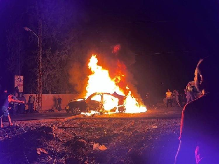 以军无人机对黎巴嫩南部一汽车发射导弹 致1人死亡