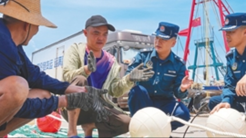 南海伏季休渔期结束，海南省多地开启出海作业 出海喽，赴万顷蓝海追鲜