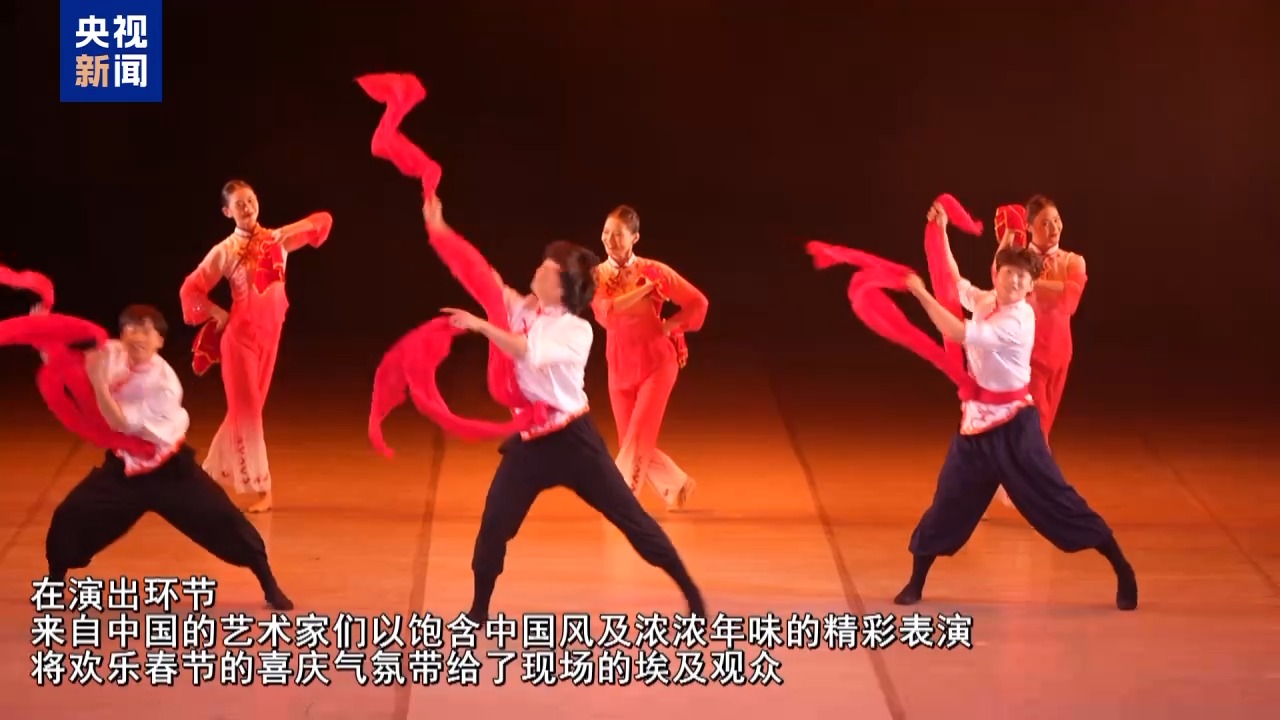 “中埃伙伴年”闭幕式演出暨2025“欢乐春节”专场演出在开罗举行