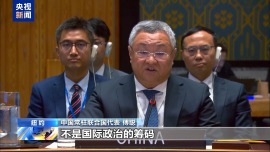 中国代表：加沙是巴勒斯坦人民的家园 不是国际政治的筹码