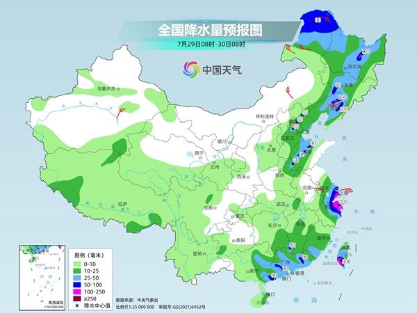 华东地区降雨持续 陕川渝等地有40℃高温酷热天气