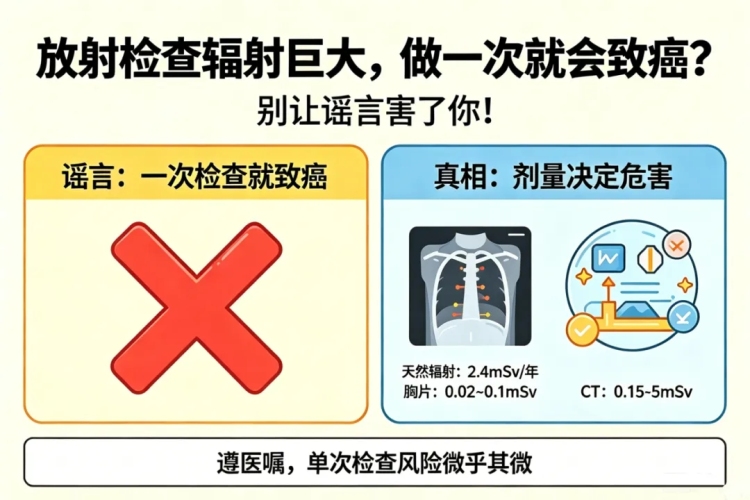 破除五大谣言，科学做好放射检查 | 谣言终结站_fororder_1_副本