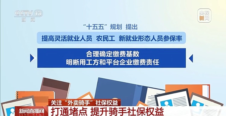 “五险一金”“先缴后补” 外卖骑手权益有了新保障