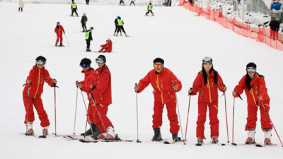 Meihuashan International Ski Resort in Zhongshan District, Liupanshui, Opens Its 2026 Winter Season