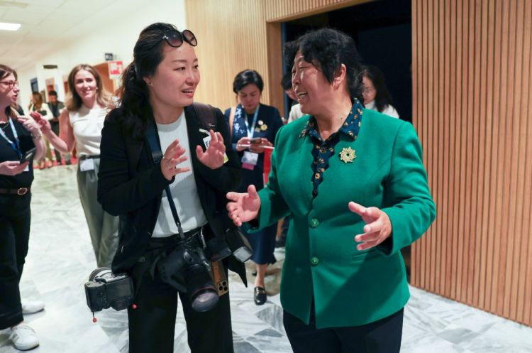 我在现场丨动人的泪光，也是洒向国际舞台的星光