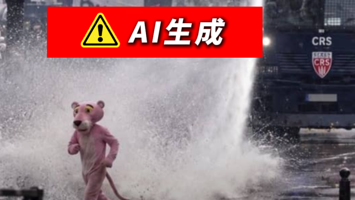 真相来了 |“粉红豹”现身法国骚乱现场？实为AI伪造