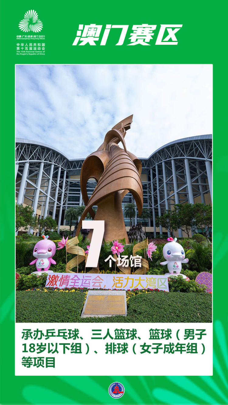跨越三地，共逐荣光！这组数据海报见证十五运大湾区力量