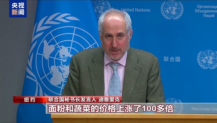 以方阻断物资进入 加沙地带面粉和蔬菜价格上涨100多倍