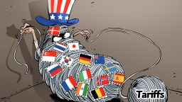 【Editorial Cartoon】Cocooning Itself