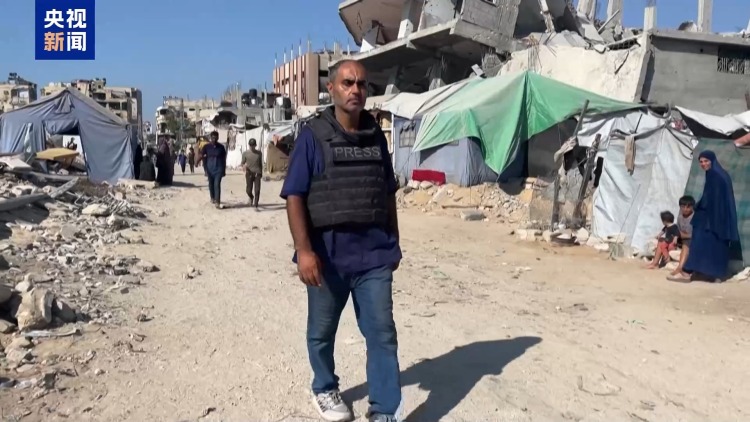 物价飞涨食品短缺 加沙记者在饥饿中坚持报道