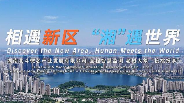 Hunan BDS Micro Chipset Industrial Development Co., Ltd.: Intelligent Monitoring Throughout — Lao Elephants "Repaying Kindness with Kindness"_fororder_57a9e51a-dc44-44ba-a576-a3e7a3869f4c