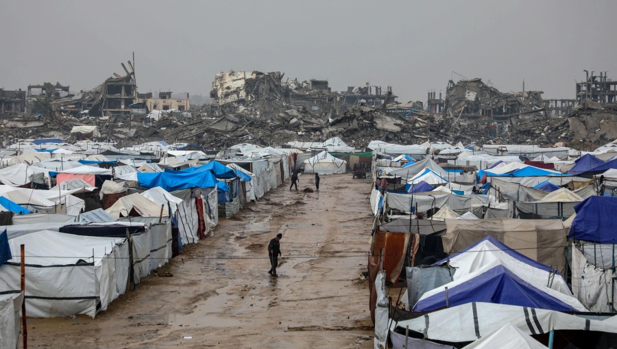 以色列人道援助禁令生效引发广泛批评 加沙重建面临多重难题