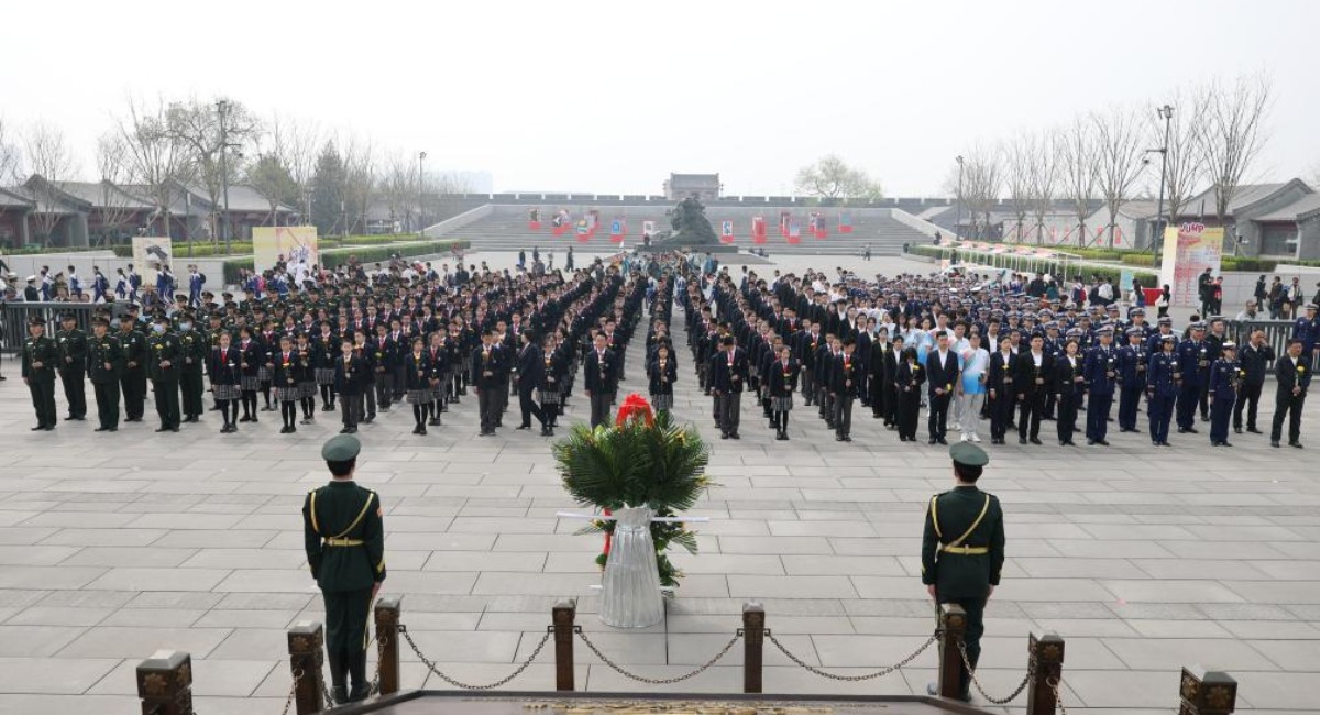 中国人民抗日战争纪念馆启动“清明节的铭记”主题教育系列活动