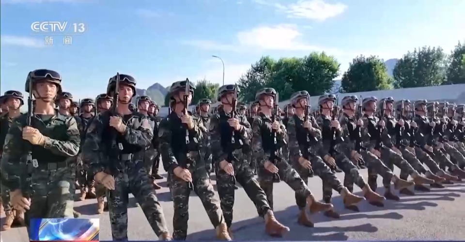 武警方队：九三阅兵场上赓续红色血脉的忠诚卫士
