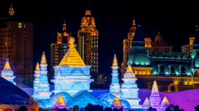 第二十二届中国·满洲里中俄蒙国际冰雪节开幕