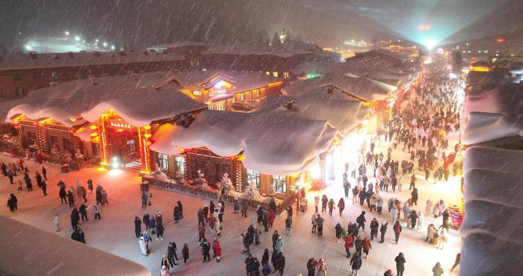 全球媒体聚焦 | 美媒： 中国“雪假”推动冬季旅游热潮_fororder_3