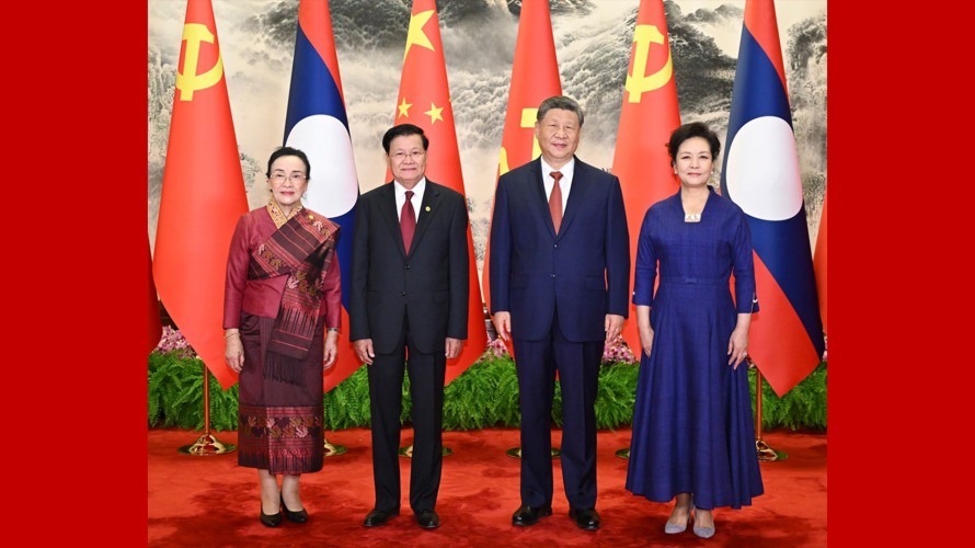 习近平：携手打造新时代全天候中老命运共同体_fororder_推荐图(3)