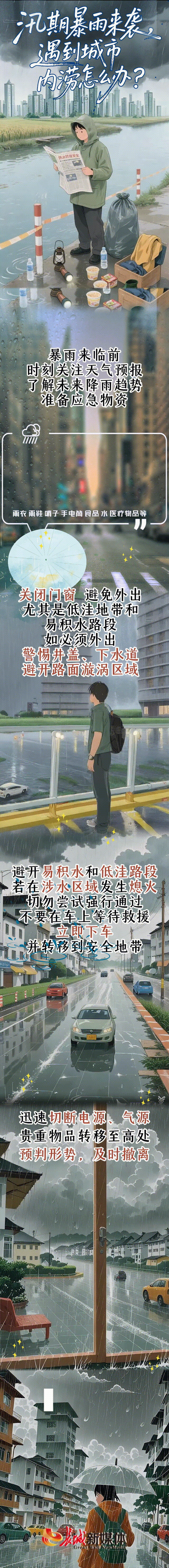 AI科普 | 汛期暴雨来袭，遇到城市内涝怎么办？