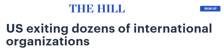 全球媒体聚焦 | 美国“退群”66个国际组织 外媒：目光短浅！_fororder_6