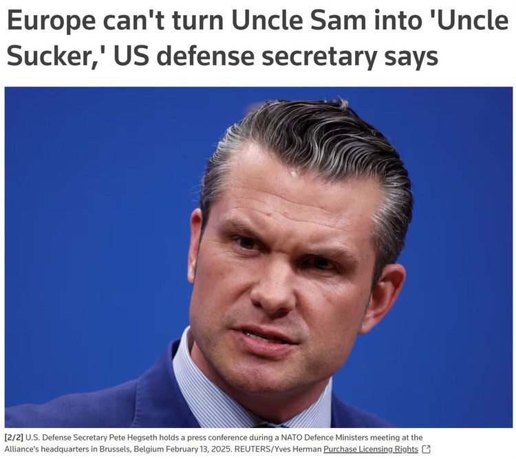 声称“别把'山姆大叔'当‘傻瓜叔叔’!” 美欧的“架”吵得越来越公开