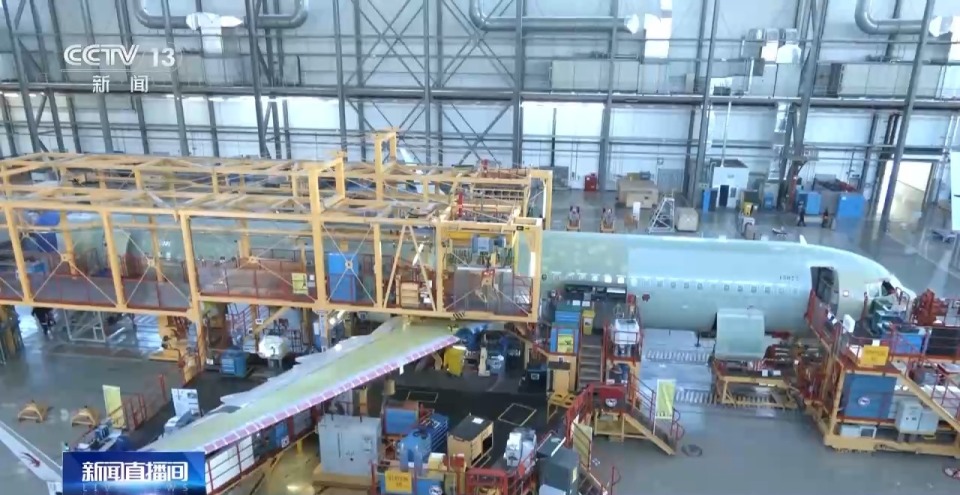 空客天津第二条总装线投产 推动中欧工业深度合作