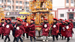 天津葛沽：让非遗“活”起来 葛沽宝辇会热闹上演