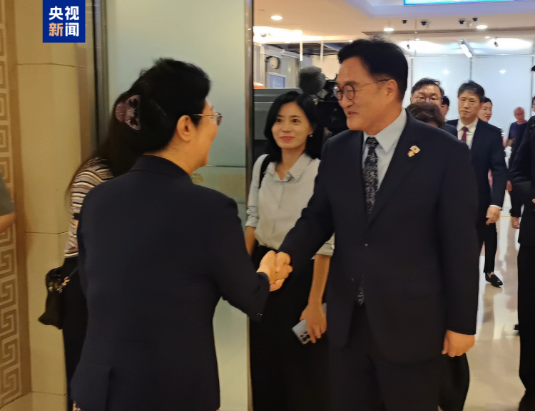 韩国国会议长禹元植抵京 将出席抗战胜利80周年纪念活动