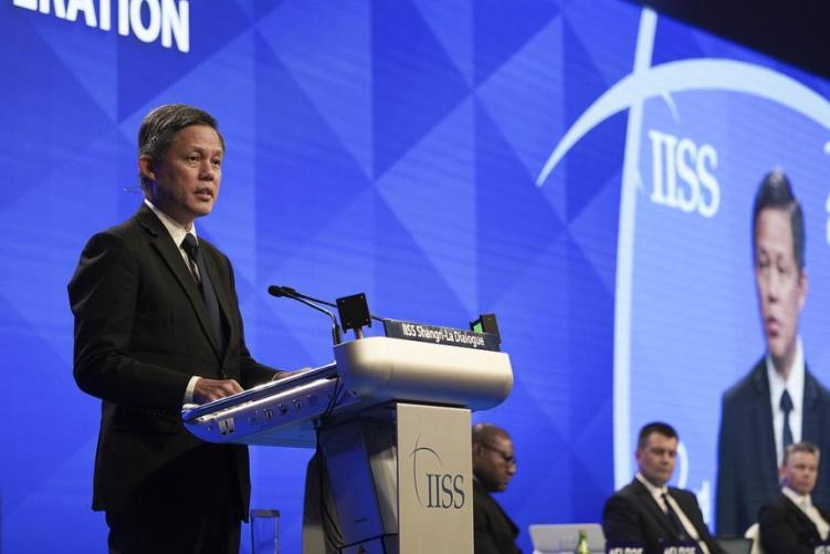 香格里拉对话会丨新加坡防长：单边主义导致“囚徒困境” 多边主义避免“丛林法则”
