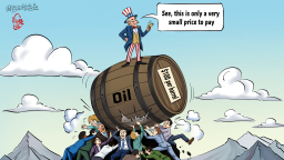 【Editorial Cartoon】A “Small” Price to Pay