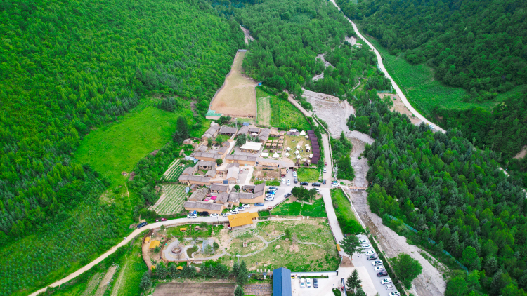 天水武山：乡村蝶变的“宝坻力量”  ——武山县东西部协作社会帮扶工作纪实_fororder_1.龙台镇董庄村“藏山守拙”露营基地 (2)(1)