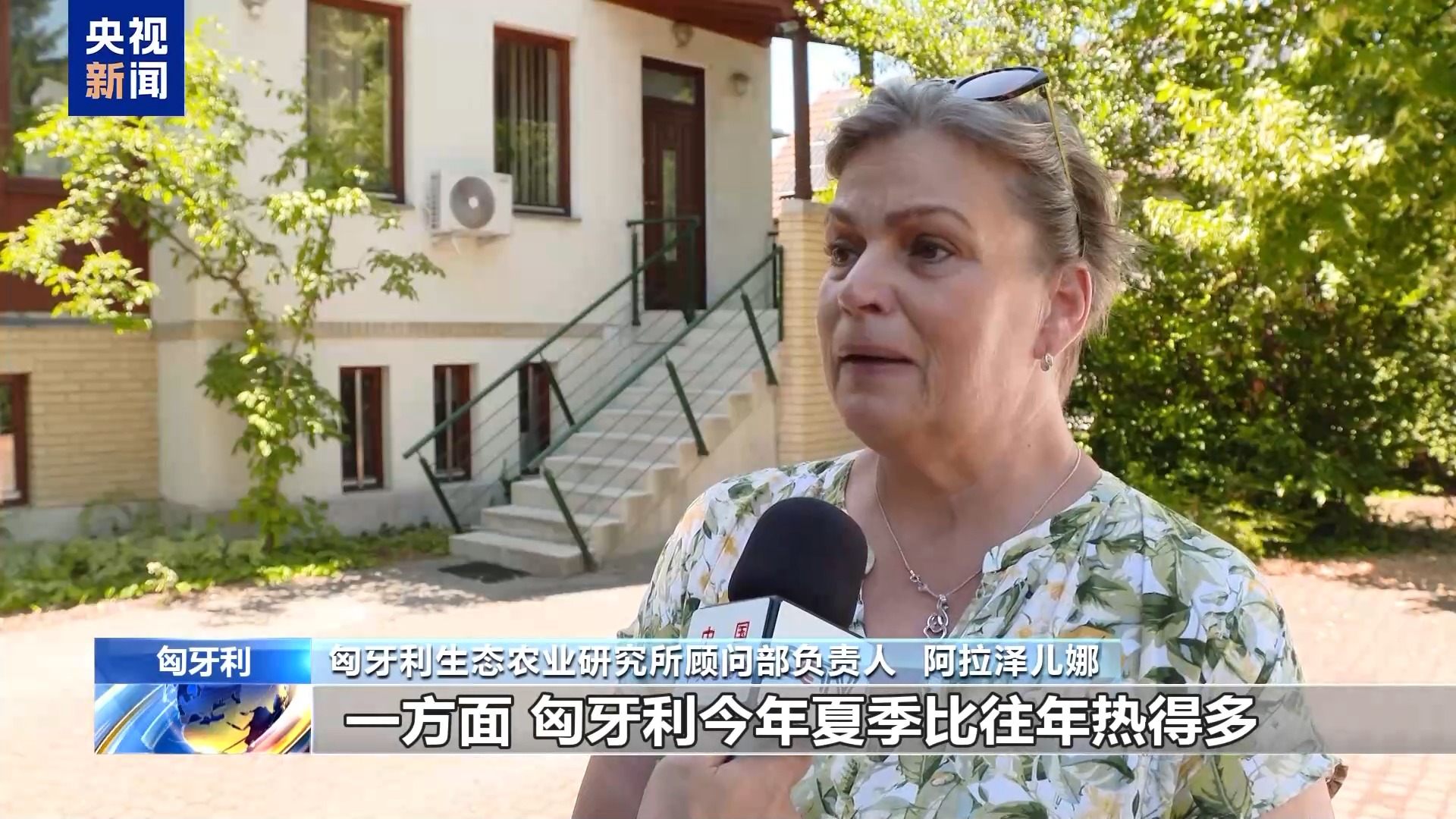 匈牙利遭遇高温干旱天气 农作物受灾严重
