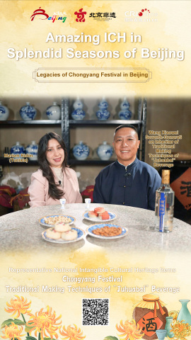 Amazing ICH in Splendid Seasons of Beijing: Legacies of Chongyang Festival in Beijing_fororder_英语海报