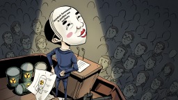 【Actualité en caricatures】Le masque nucléaire