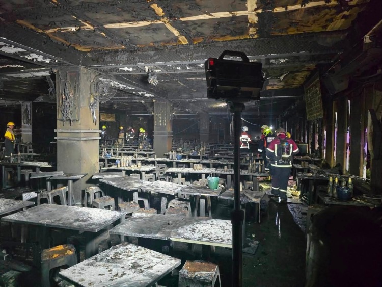 泰国曼谷酒吧火灾死亡人数升至28人