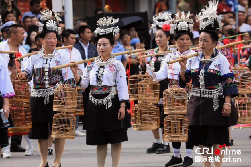 Guizhou’s Danzhai Hosts Grand Intangible Cultural Heritage Parade of Ten Thousand_fororder_图片9
